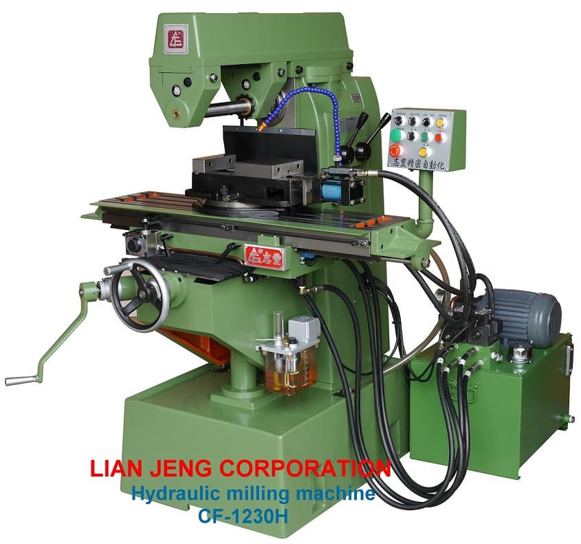 Hydraulic milling machine CF_1230H _LIAN JENG CORP__